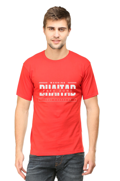 Bhaitad Free Zone Round Neck T-shirt