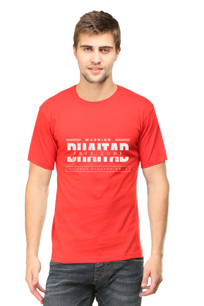 Bhaitad Free Zone Round Neck T-shirt