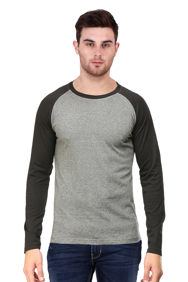 Plain Raglan Everyday Comfort Full Sleeve Male