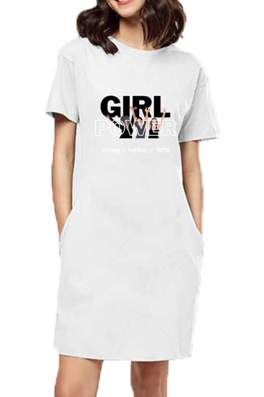 Girl Power T-shirt dress