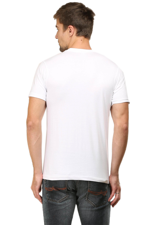 Hao Na Re Baavaa With Light shade Men's Round Neck T-Shirt