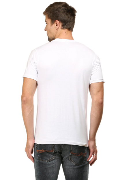 Hao Na Re Baavaa With Light shade Men's Round Neck T-Shirt