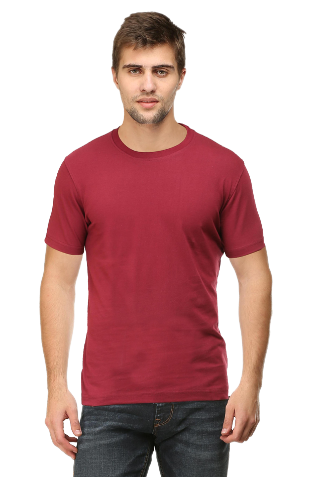 Plain Essential Crew Round Neck T-Shirt