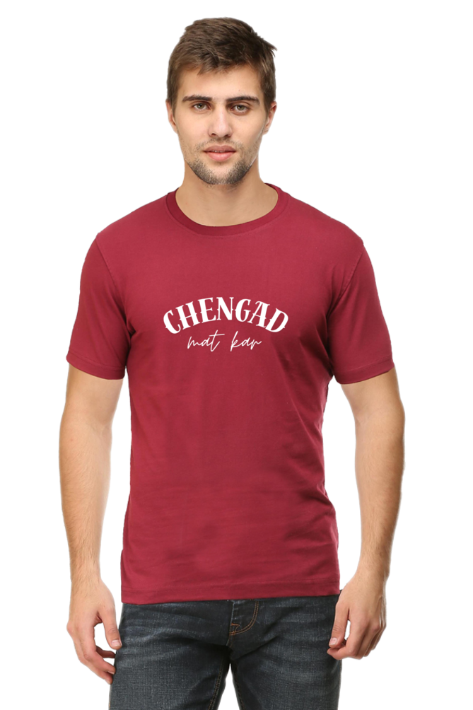 Chengad Mat Kar Male Round Neck Half Sleeve Classic