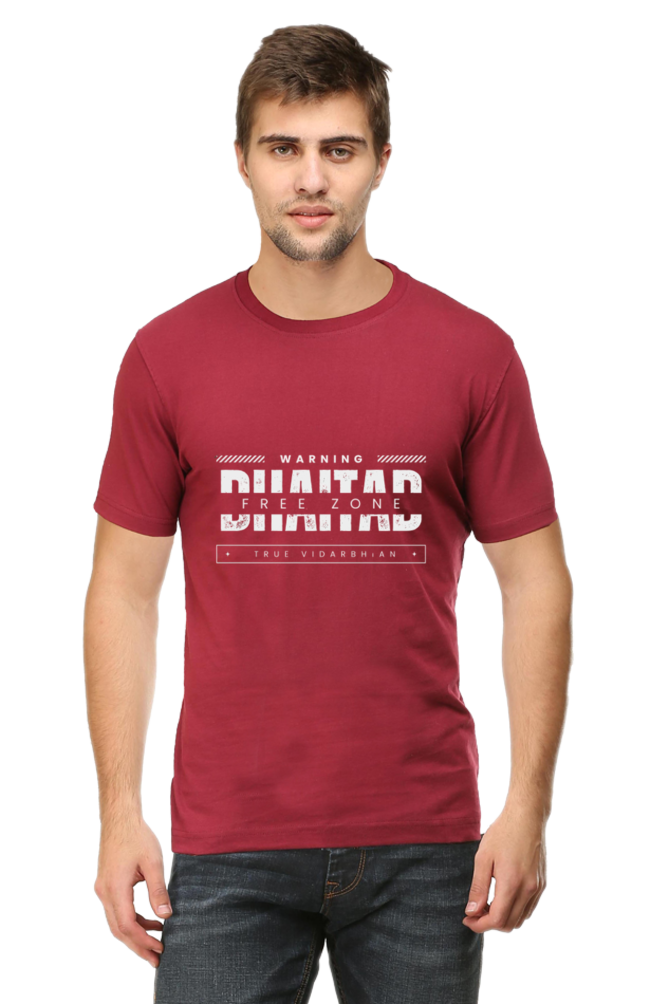 Bhaitad Free Zone Round Neck T-shirt