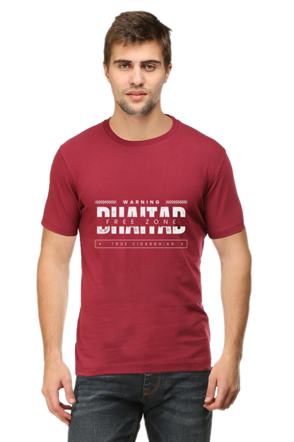 Bhaitad Free Zone Round Neck T-shirt