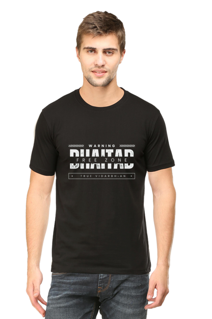 Bhaitad Free Zone Round Neck T-shirt