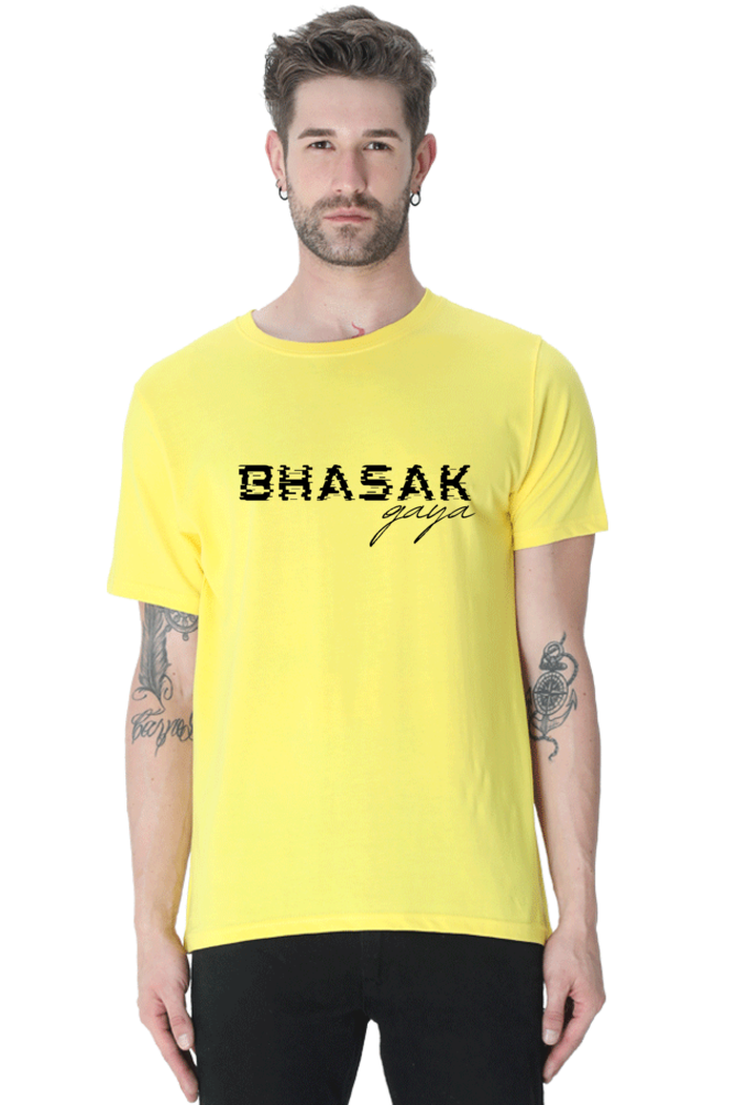 Bhasak Gaya Men's Round Neck T-Shirt