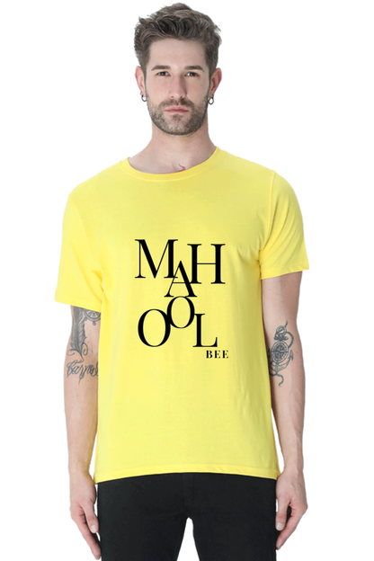 Edgy and Urban Mahol Bee Men's Round Neck T-Shirt