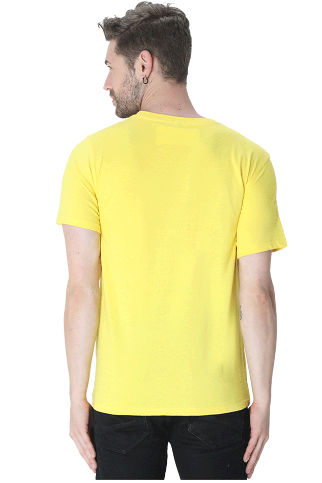 Edgy and Urban Mahol Bee Men's Round Neck T-Shirt