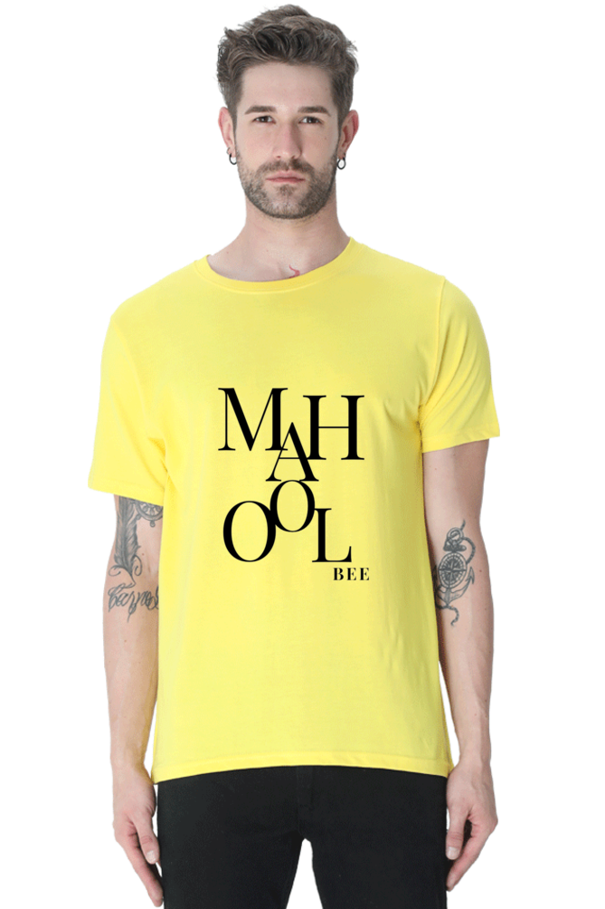 Edgy and Urban Mahol Bee Men's Round Neck T-Shirt