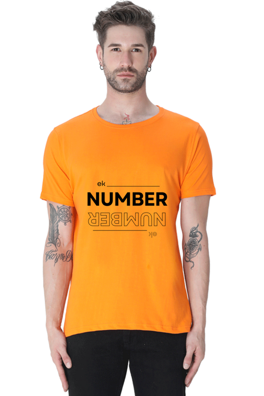 Ek Number Men's Round Neck T-Shirt