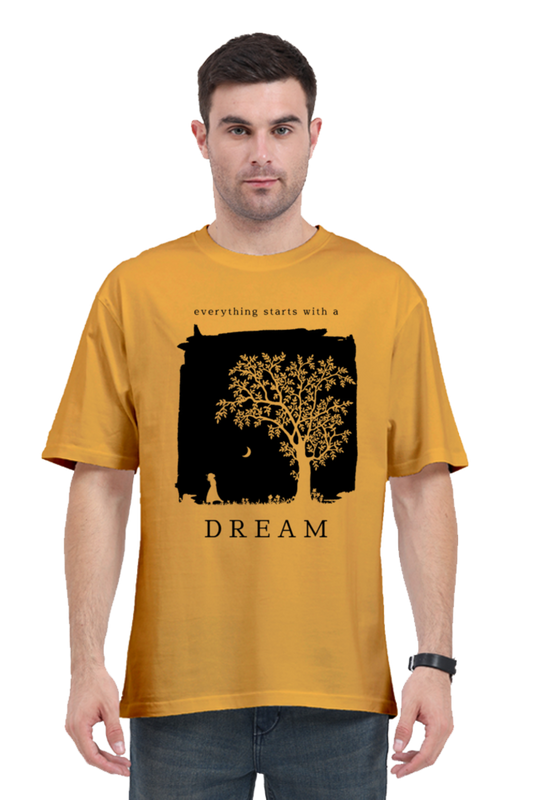 Everything Starts with a Dream Oversized T-Shirt