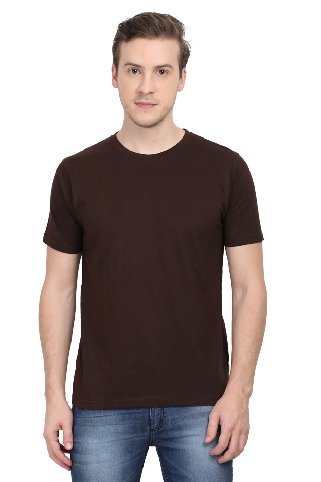 Plain Essential Crew Round Neck T-Shirt