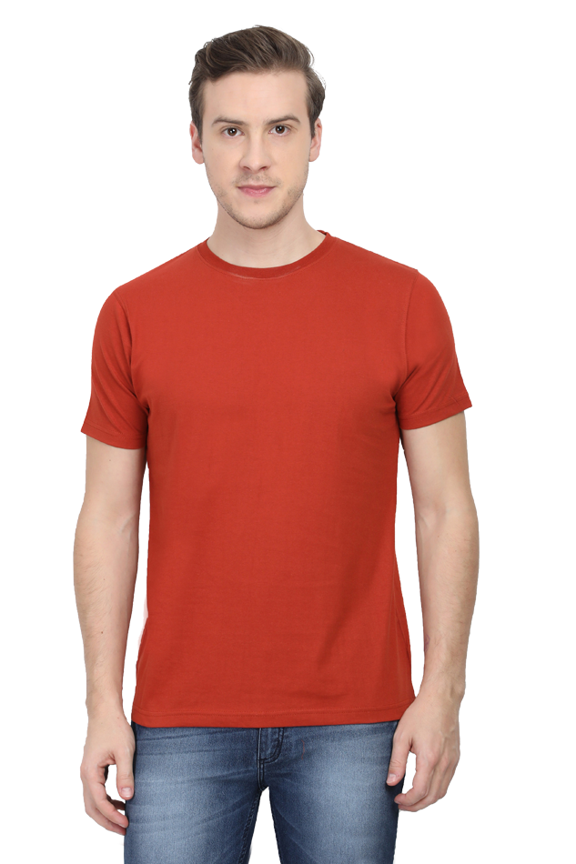 Plain Essential Crew Round Neck T-Shirt