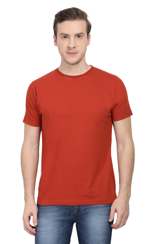 Plain Essential Crew Round Neck T-Shirt