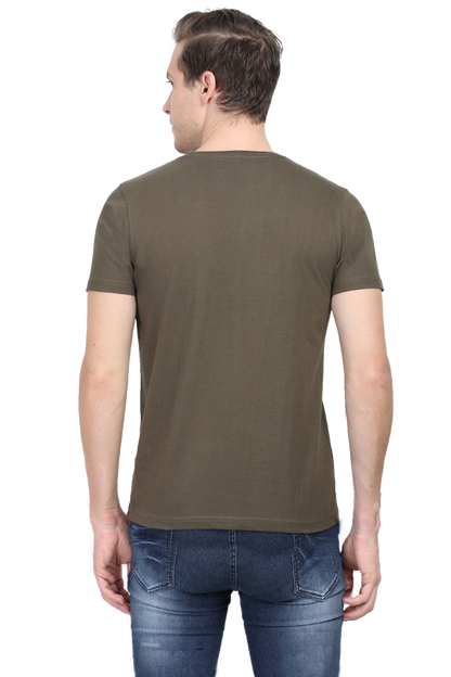 Hao Na Re Baavaa With Light shade Men's Round Neck T-Shirt