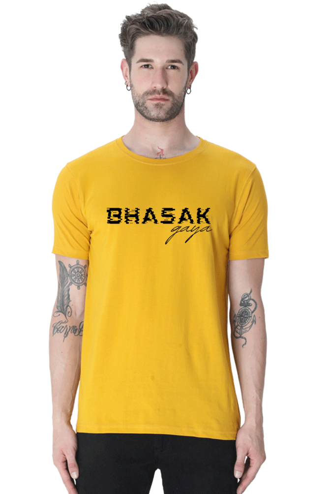 Bhasak Gaya Men's Round Neck T-Shirt