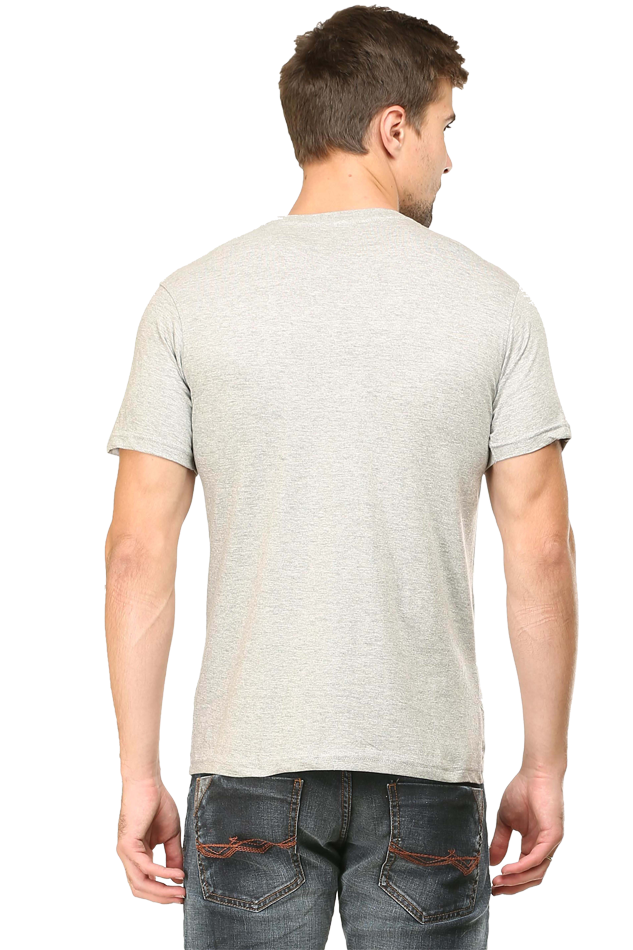 Hao Na Re Baavaa With Light shade Men's Round Neck T-Shirt