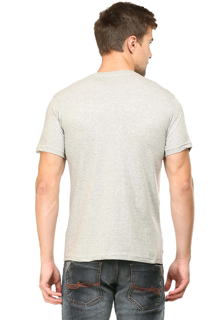 Hao Na Re Baavaa With Light shade Men's Round Neck T-Shirt