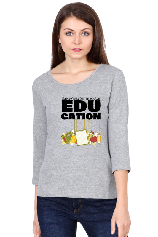 Empowerment Through Education Your Everyday Favorite Women's Tee