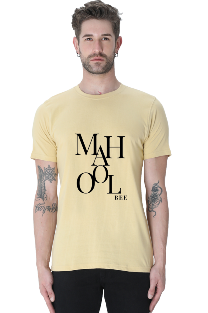 Edgy and Urban Mahol Bee Men's Round Neck T-Shirt