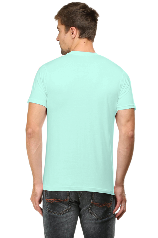 Hao Na Re Baavaa With Light shade Men's Round Neck T-Shirt