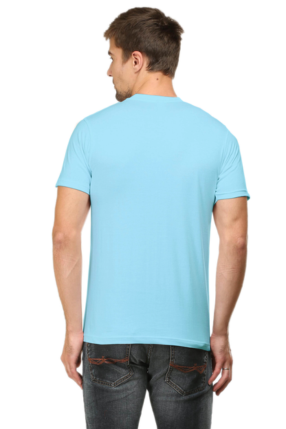 Hao Na Re Baavaa With Light shade Men's Round Neck T-Shirt