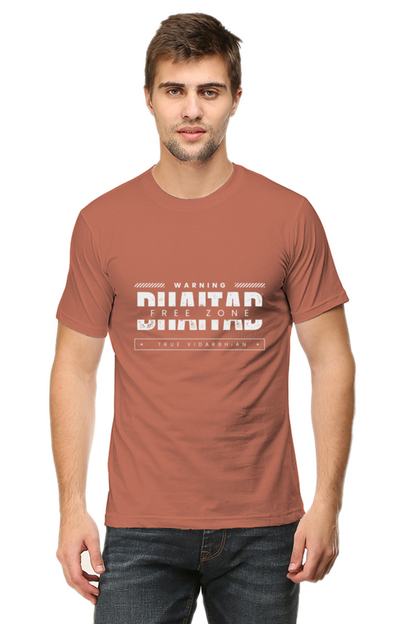 Bhaitad Free Zone Round Neck T-shirt