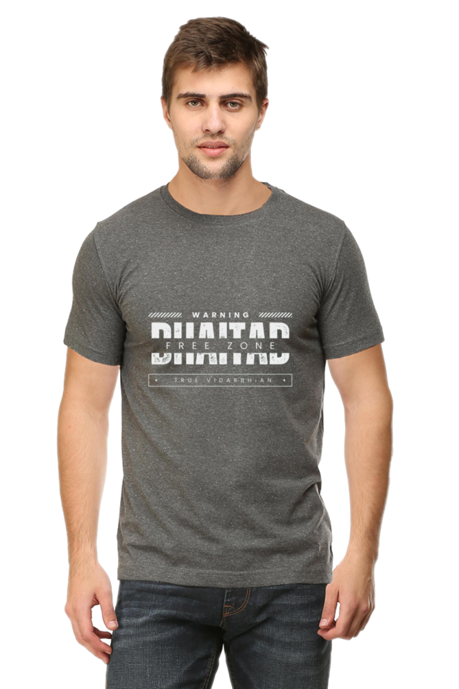 Bhaitad Free Zone Round Neck T-shirt