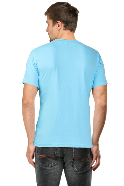 Hao Na Re Baavaa With Light shade Men's Round Neck T-Shirt