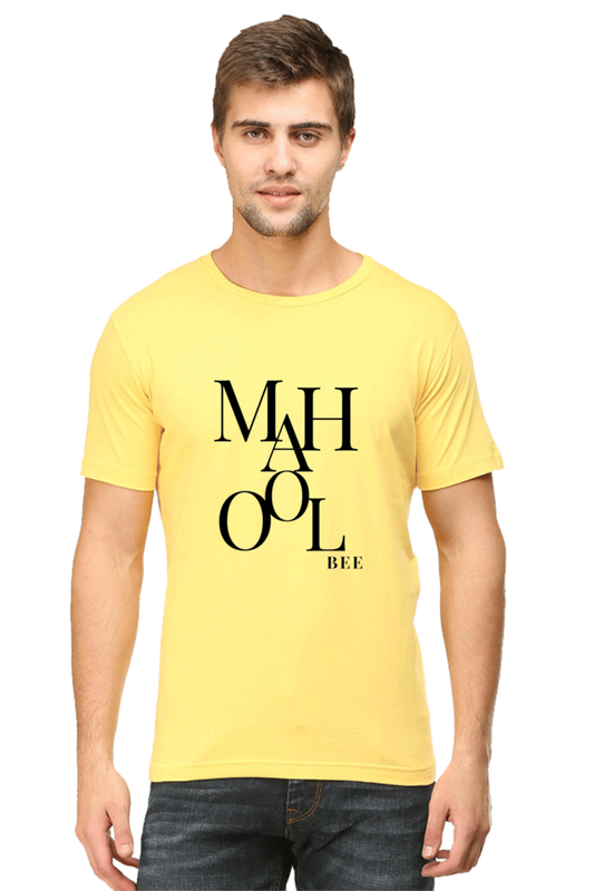 Edgy and Urban Mahol Bee Men's Round Neck T-Shirt